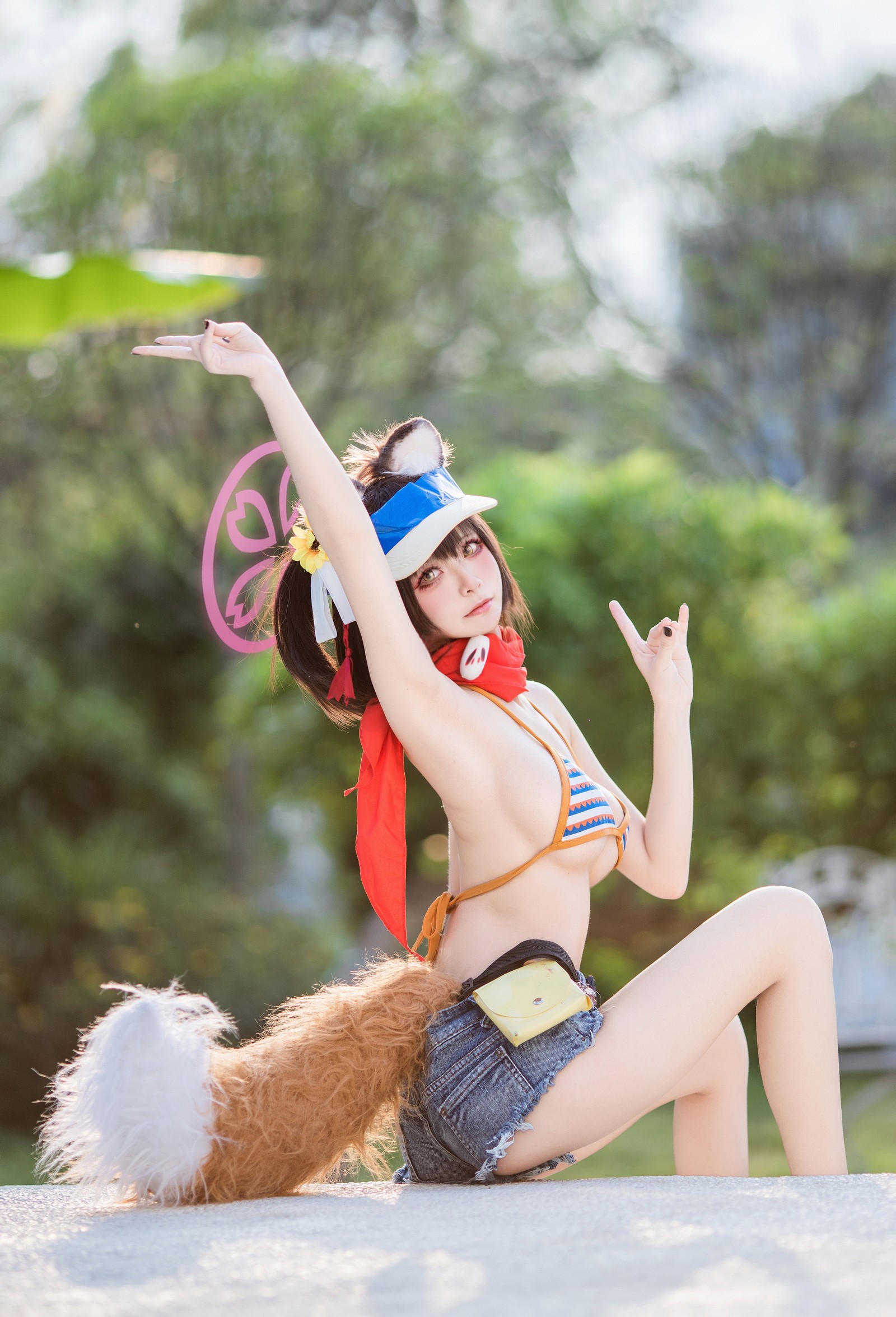 九柒喵 – 水忍忍 Cosplay 高清写真集（18P-115.9M）忍者主题高质图集