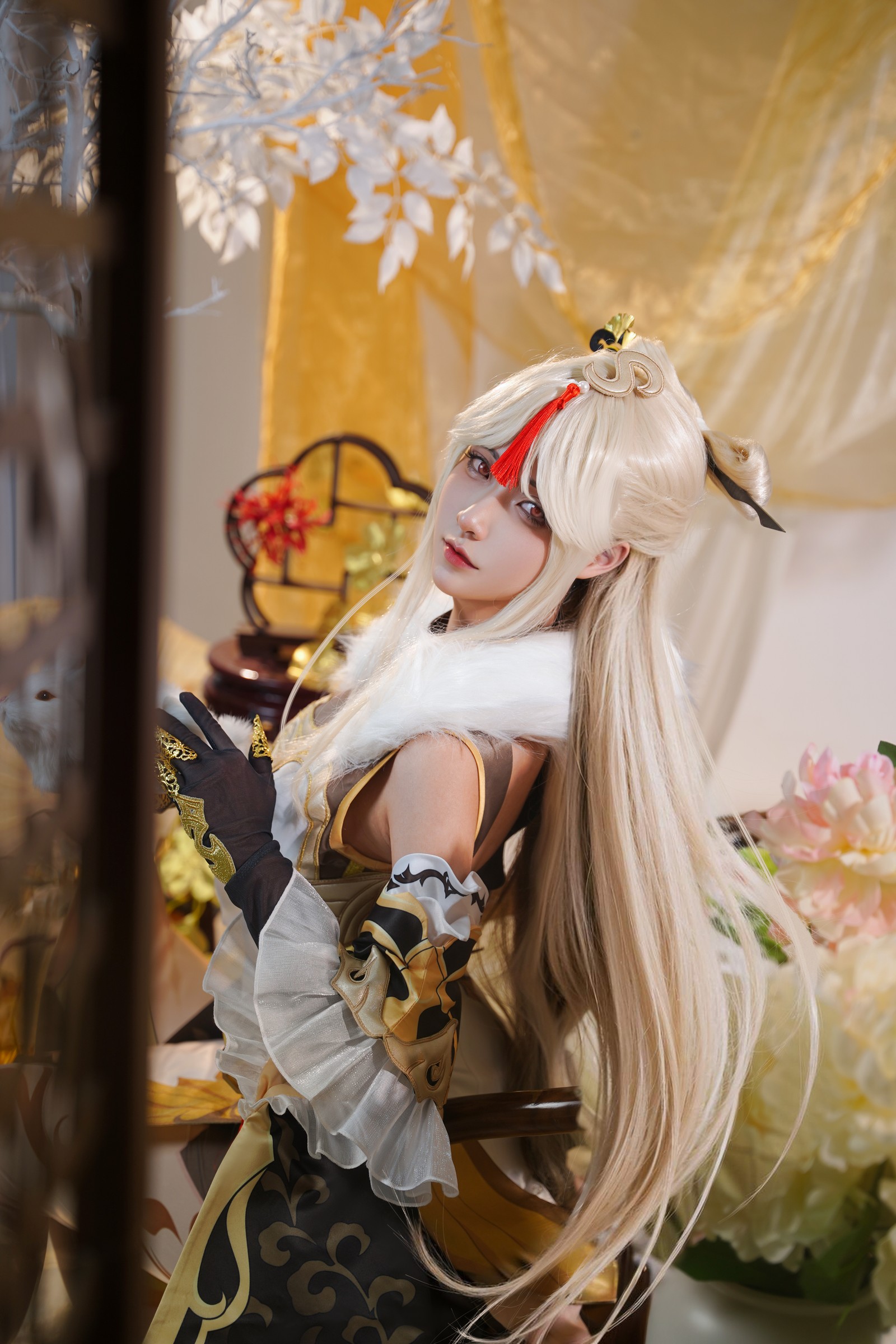 Seya-狮砸 – 原神 凝光 Cosplay 高清写真（9P-107MB）插图7