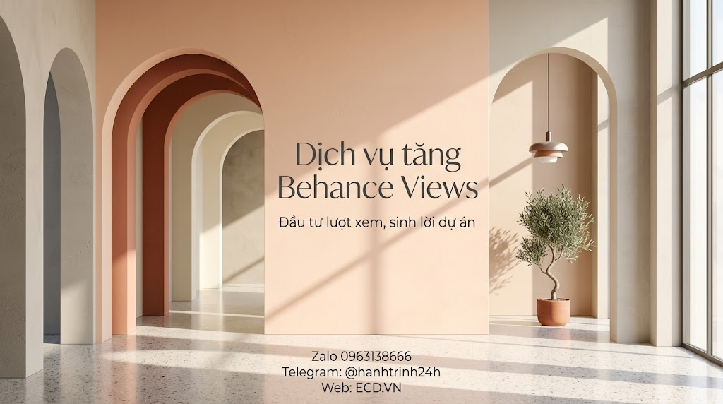 tăng behance views hiệu quả