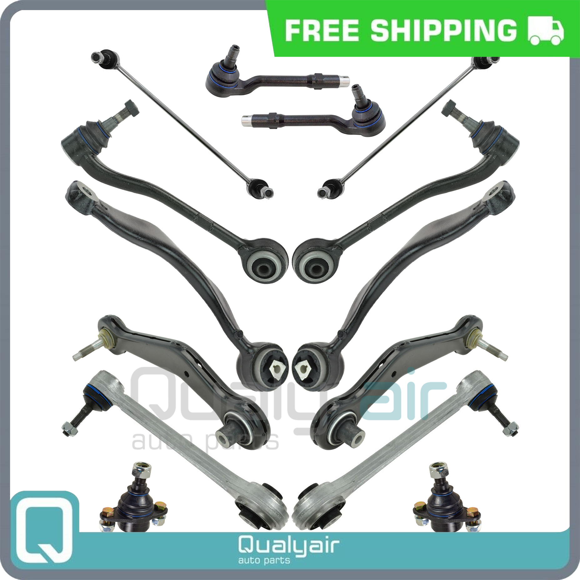 New Suspension Kit for 03-06 Bmw X5 Front and Rear End - 14pcs | eBay