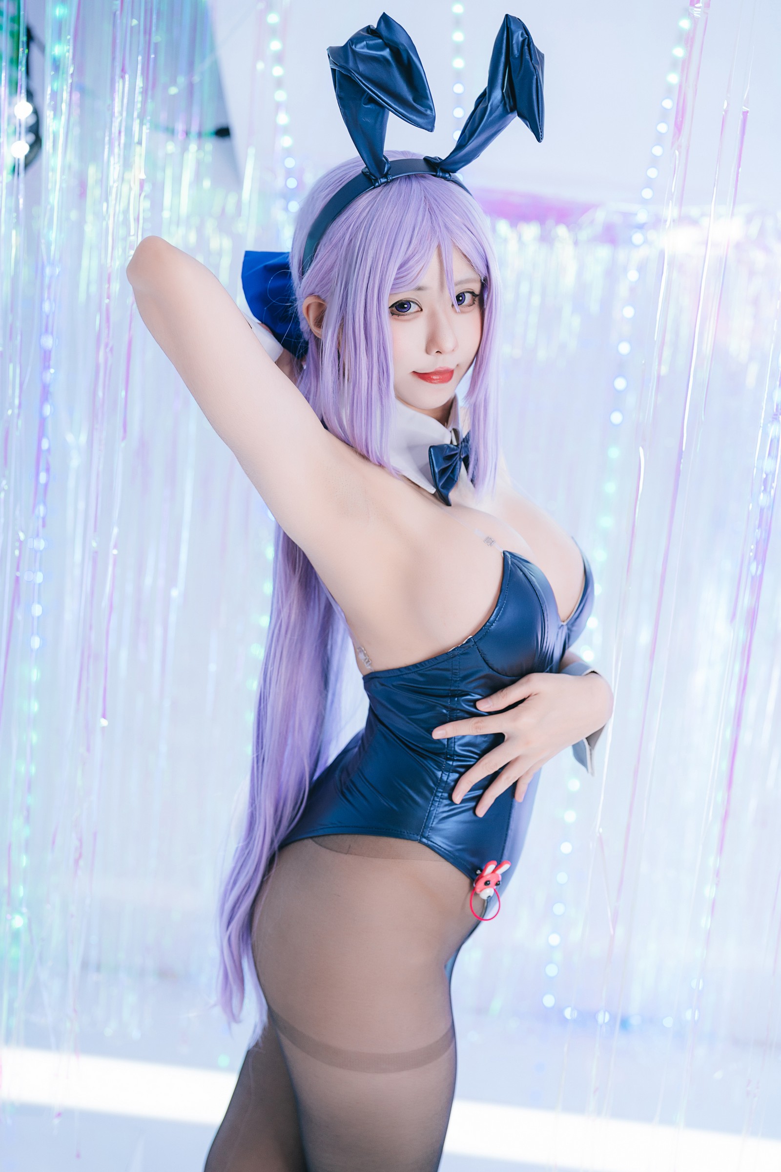 小空sora – 碧蓝档案 飞鸟马时 兔女郎 Cosplay 高清写真集（28P4V-165MB）可爱风格插图2