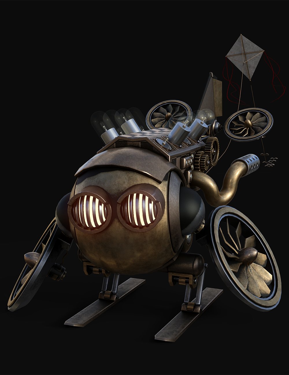 O Bot Steampunk Robot