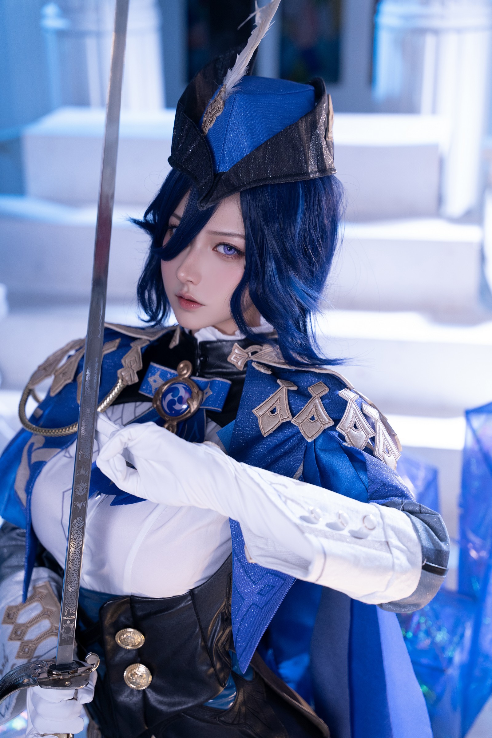 Seya-狮砸 – 原神 克洛琳德 Cosplay 高清写真（9P-104MB）插图5