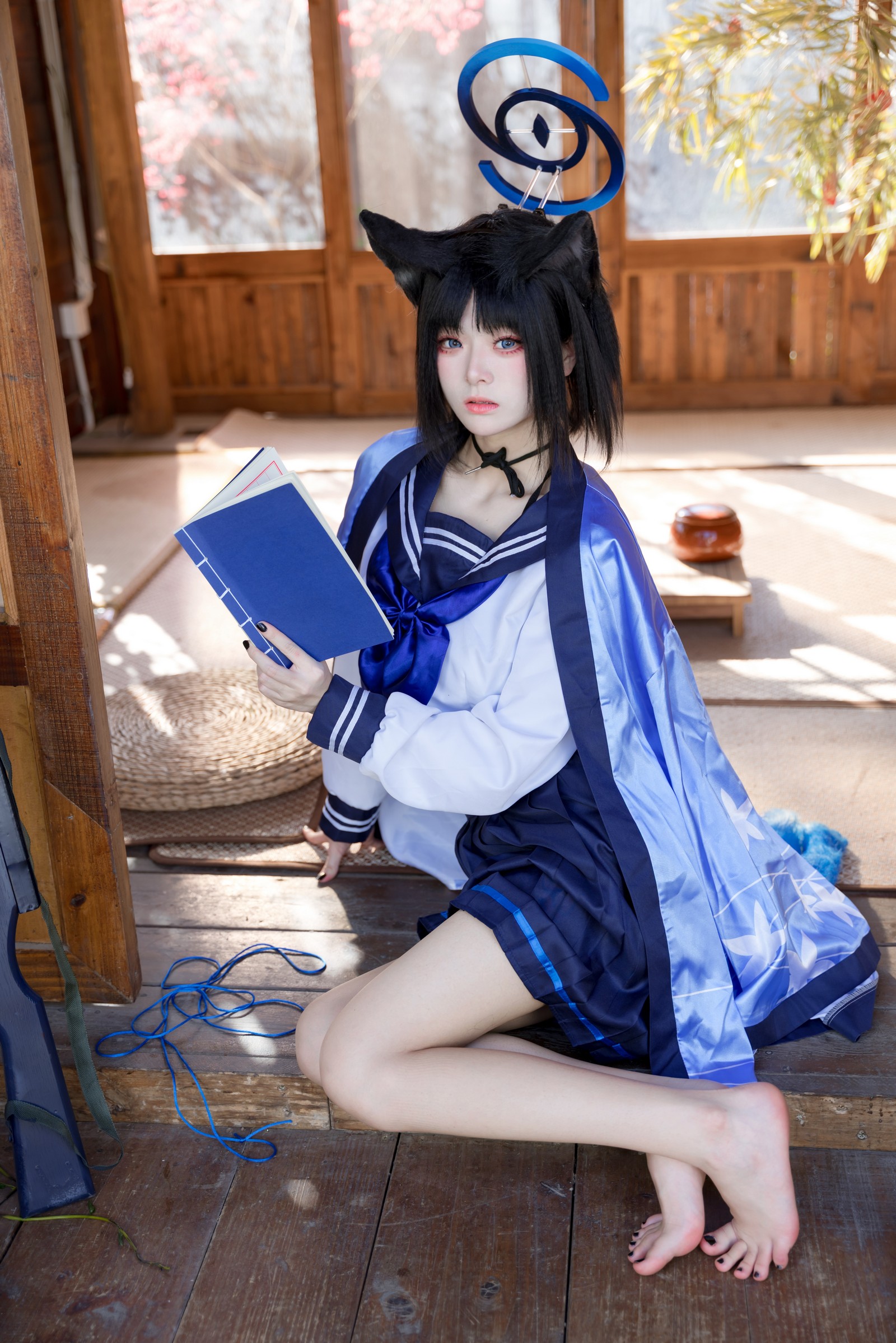 九柒喵 – 桐生桔梗 Cos 高清大合集（88P-470MB）和风旗袍写真插图8