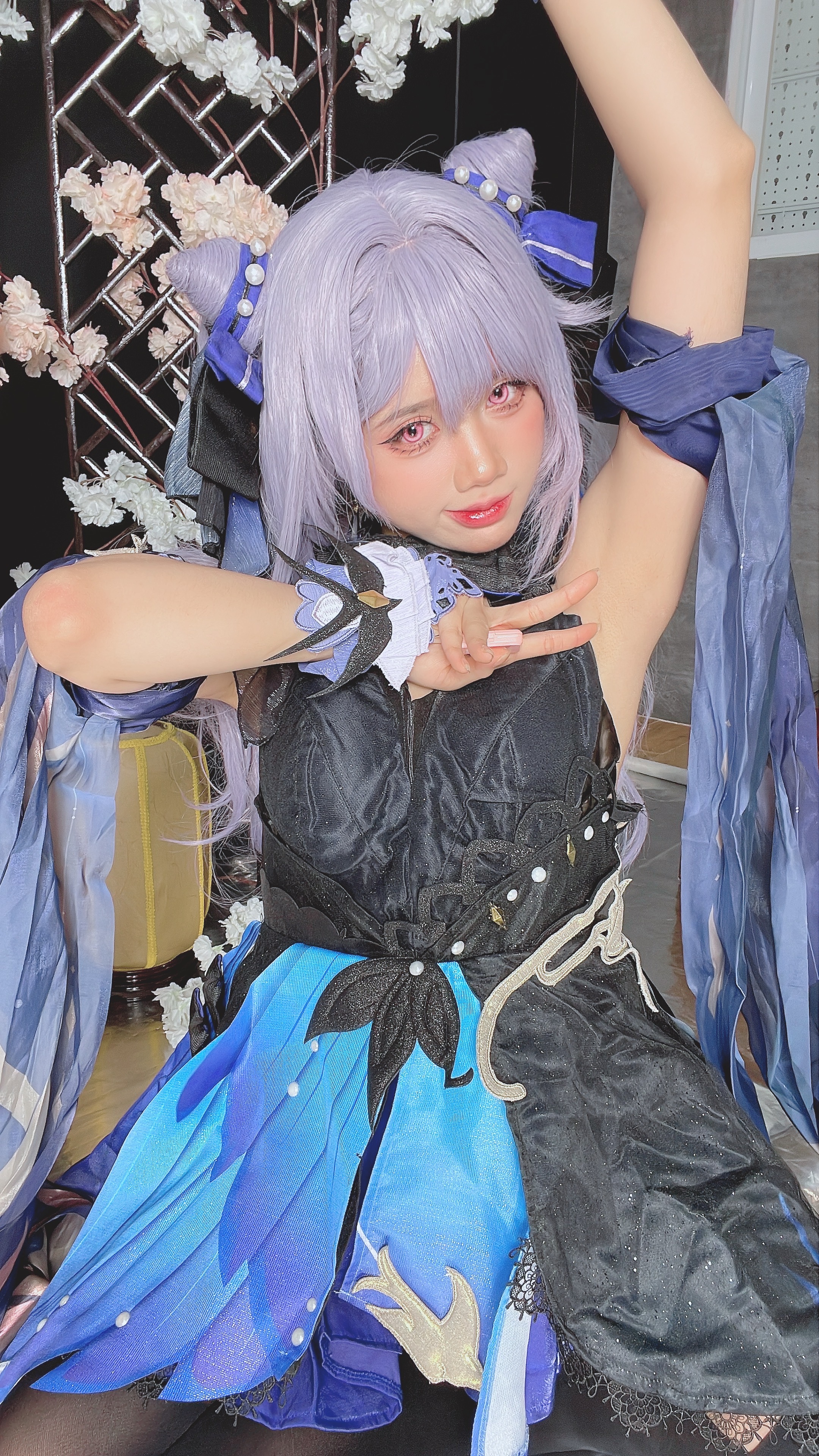 PoppaChan Keqing Cosplay (Genshin Impact) – 120 Photos 10 Videos 1.08GB插图