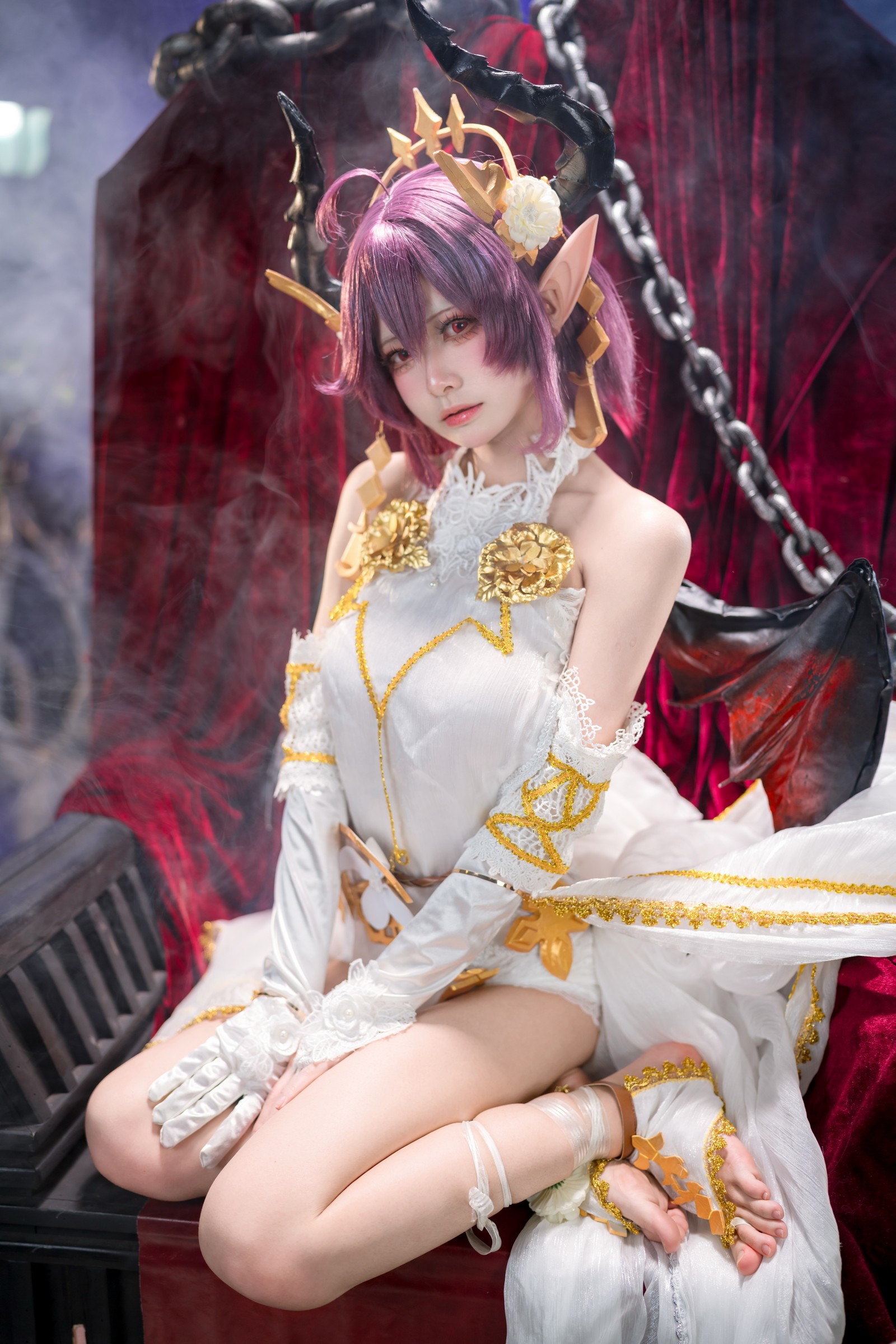 九柒喵 – 龙姬 Cos 妖系魅力写真（32P-234.6M）幻想风格图包插图6