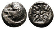 Ionia. diobolo. Mileto Smg-1371