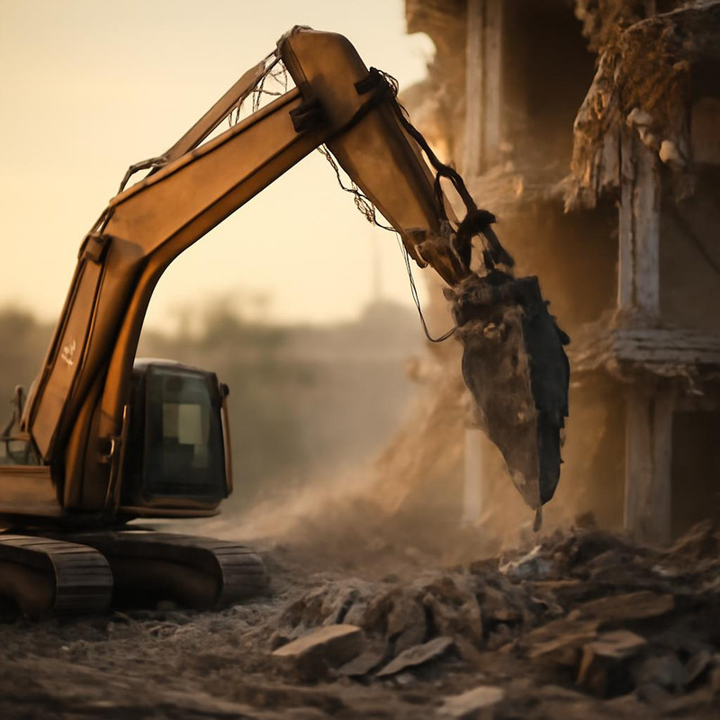 Современные технологии демонтажа зданий