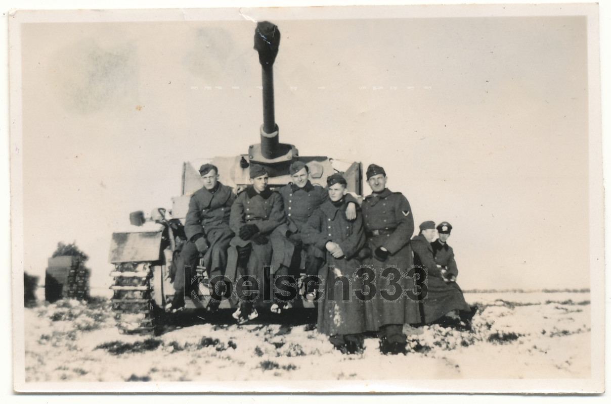 Foto Karup Dänemark 1944 Panzer IV H Kampfwagen 
