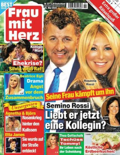Cover: Frau mit Herz Magazin No 22 vom 25 Mai 2024