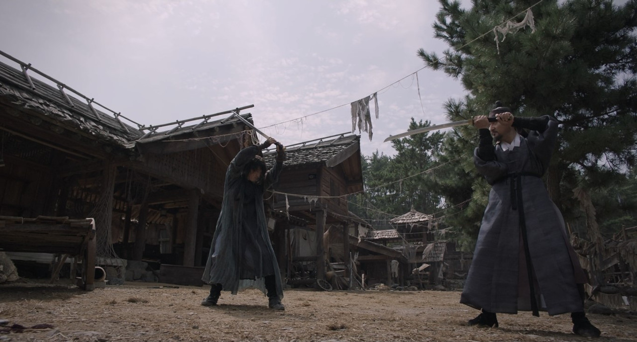 The Swordsman (2020) + Extras (1080p BluRay x265 HEVC 10bit EAC3 5.1 Korean + English SAMPA) [QxR]