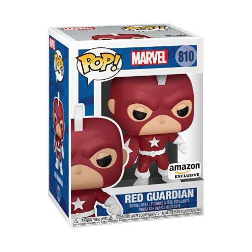Funko Pop! Marvel: Year of The Shield - Red Guardian, Amazon Exclusive 