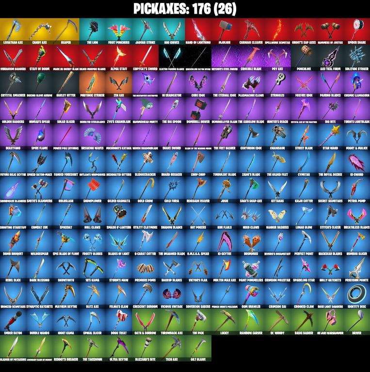 pickaxes comp