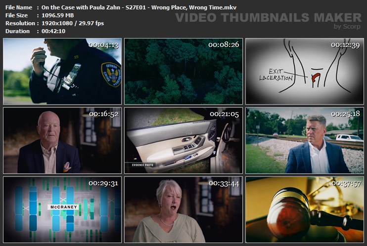 On the Case with Paula Zahn - S27E01 - Wrong Place, Wrong Time.mkv