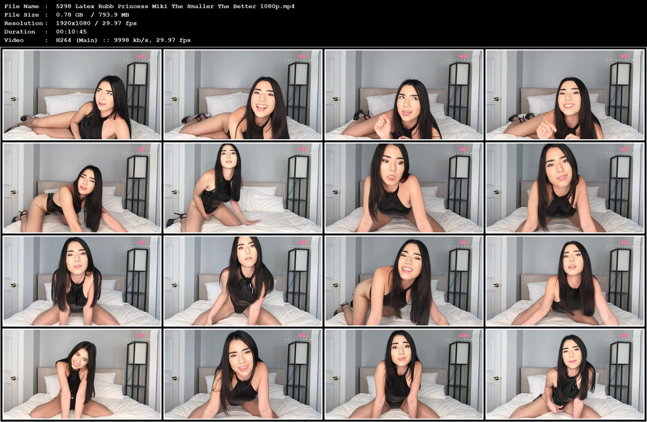 5298 Latex Rubb Princess Miki The Smaller The Better 1080p mp4