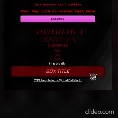 Info box interact