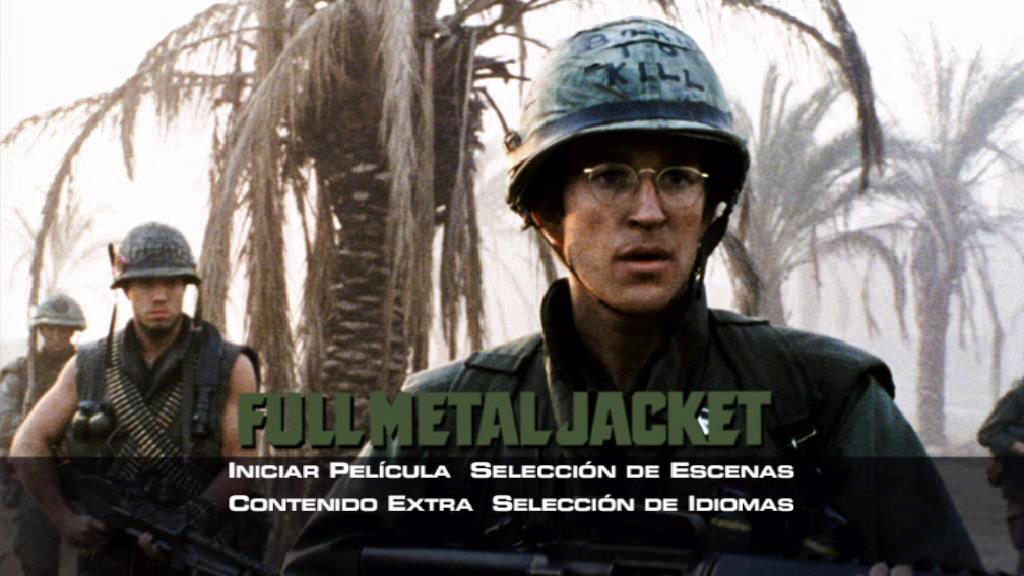 FULL METAL JACKET MENU - La chaqueta metálica (Full Metal Jacket) [1987] [Bélico, drama] [2XDVD9] [PAL] [Leng. ESP/ENG/DEU] [Subt. Multi]