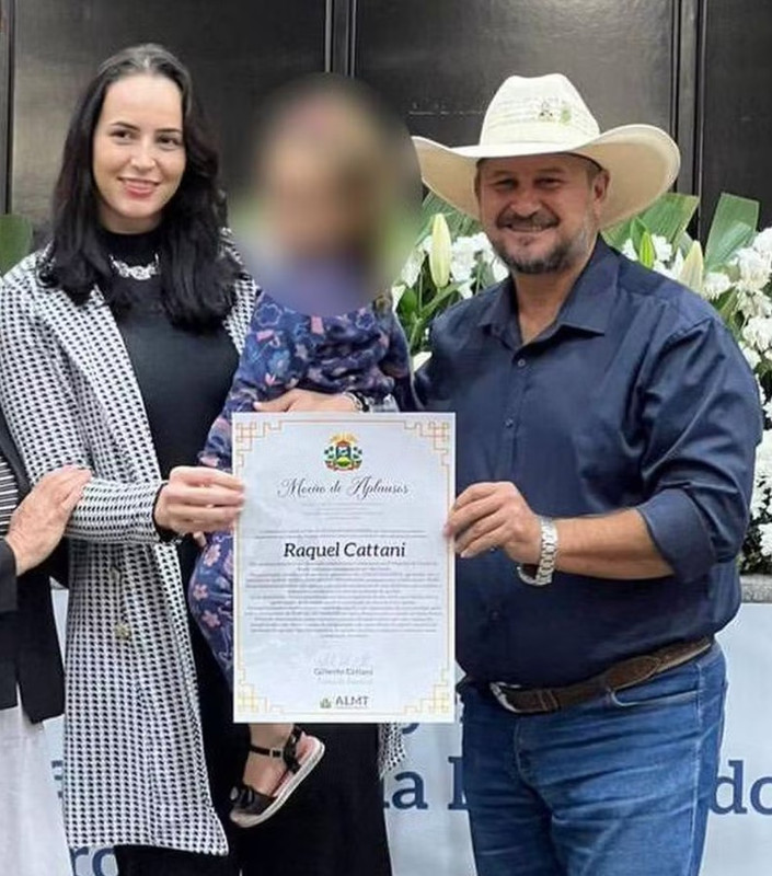 Raquel Cattani, filha do deputado estadual Gilberto Cattani (PL) — Foto: Divulgação