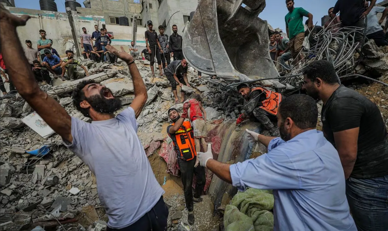 Sube la cifra a 28 mil palestinos muertos por ataques israelíes en Gaza