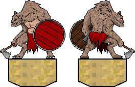 28MM PRINTABLE BEASTMEN - GNOLL - Copia