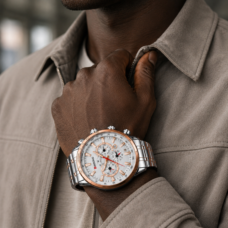 Binbond wristwatch lifestyle photo 8