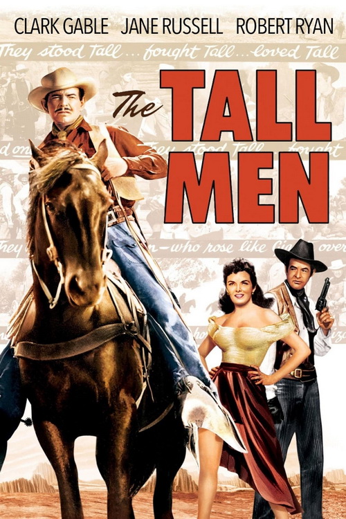Dwaj z Teksasu / The Tall Men (1955) PL.1080p.BRRip.H264-wasik / Lektor PL