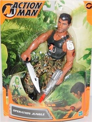 Action Man jungle figures, carded sets and vehicles.  FC8-E28-E1-DE84-4354-8946-4-BB742-DC0-B42