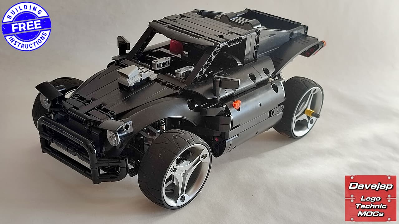 Lego Technic remote-controlled SUV MOC