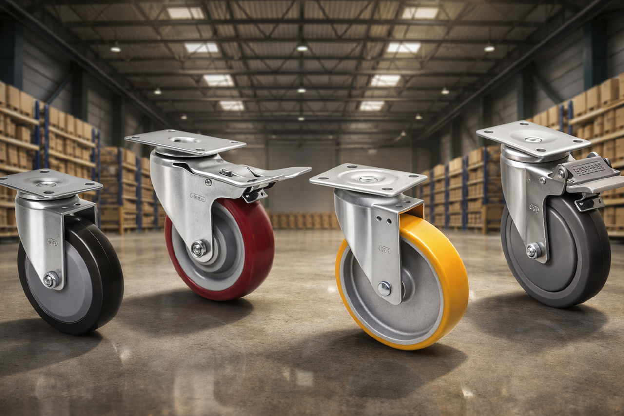 6 inch casters for roll container manufacturer visualization