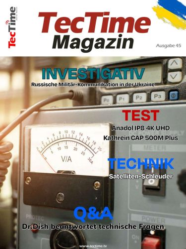 Cover: TecTime Magazin No 45 2023
