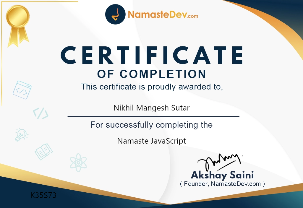 JavaScript Certificate