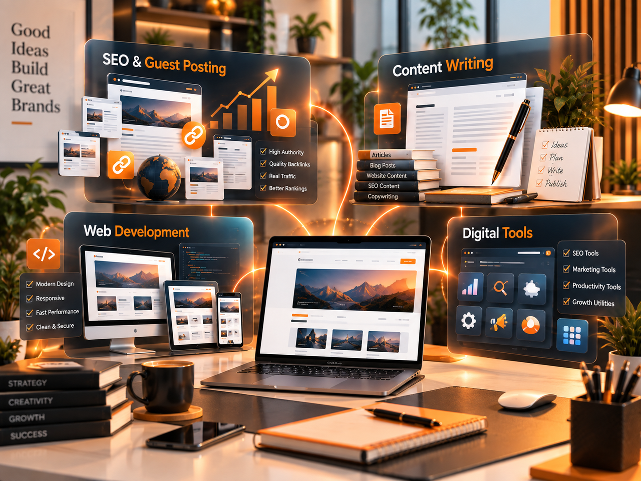 Zara Saeed Complete Digital Services Ecosystem