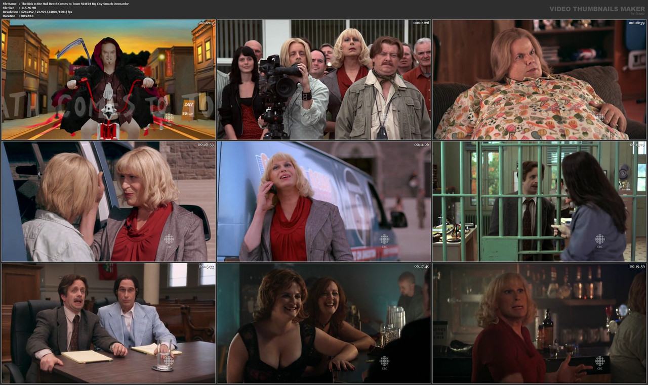 The Kids in the Hall Death Comes to Town S01E04 Big City Smack Down.mkv