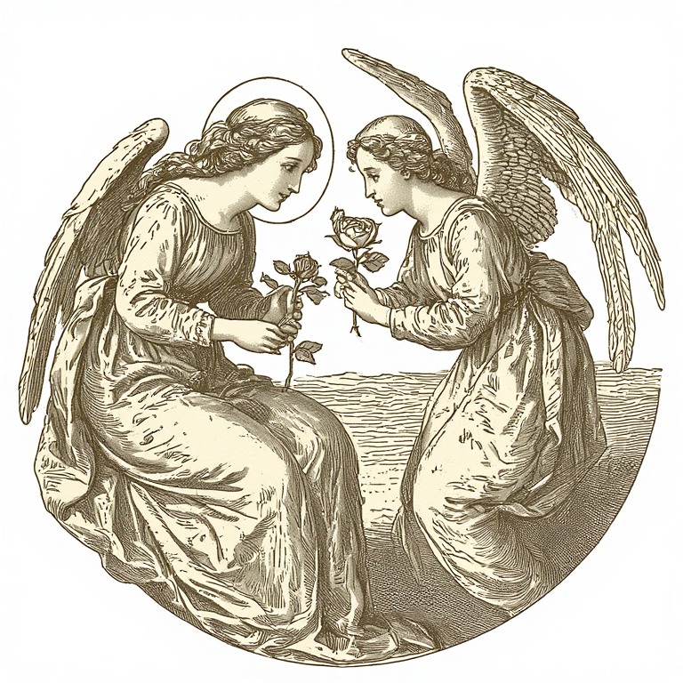 Maria-holdind-rose-and-Angel-A-(6)