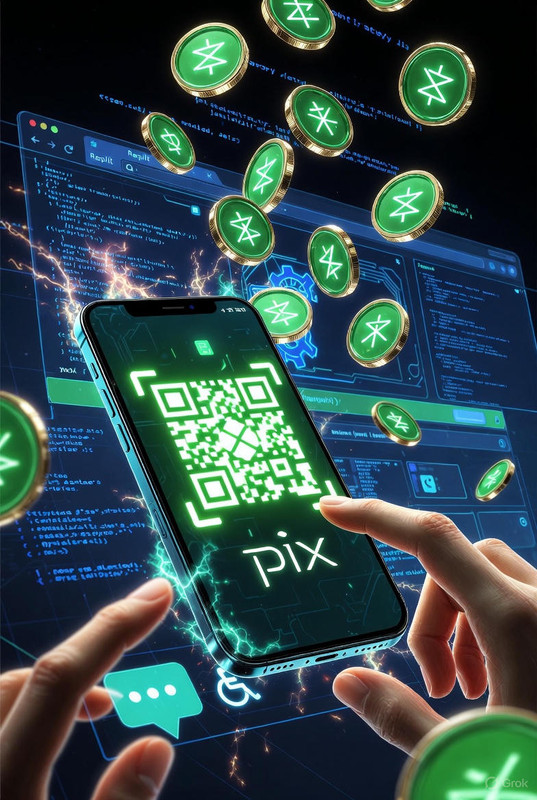 Apps que se Pagam Sozinhos: Replit + IA + PIX Transformam Gambiarra em Renda Passiva
