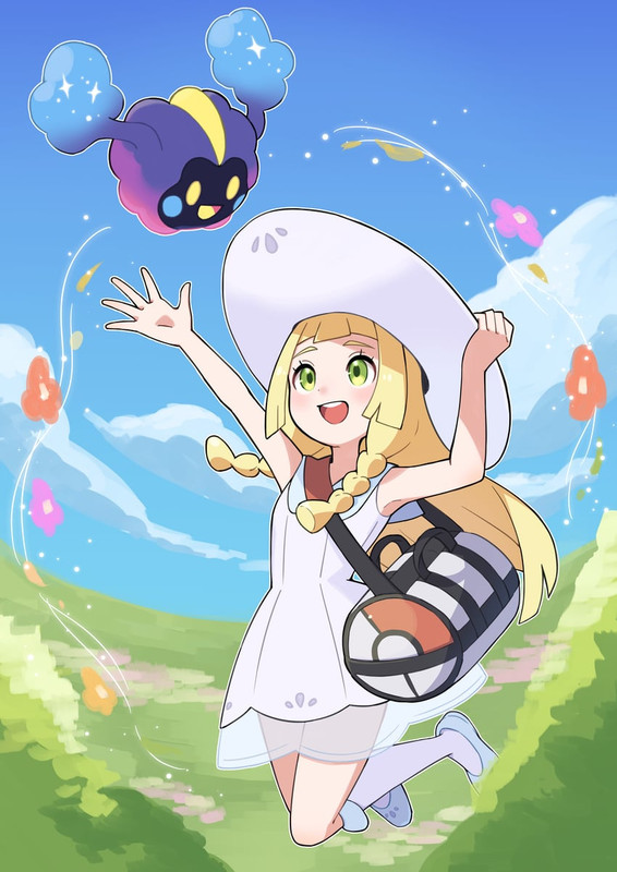 lillie-and-cosmog-pokemon-and-1-more-dra
