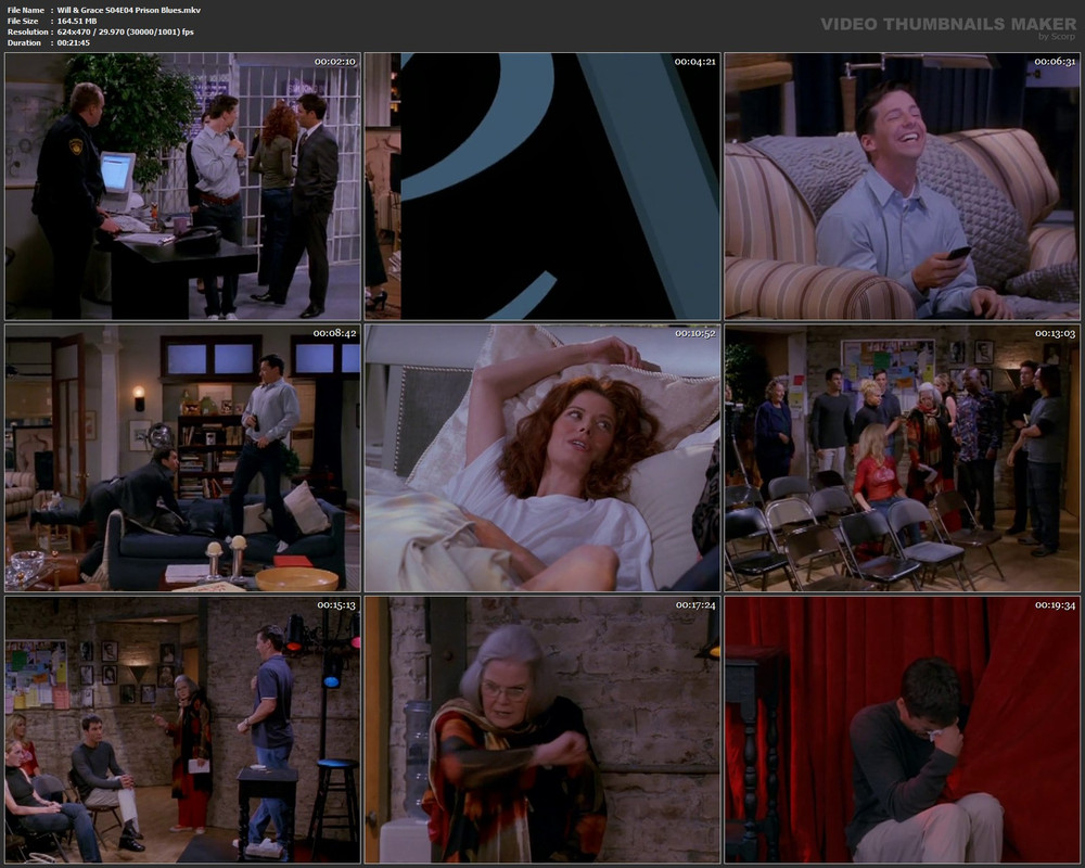 Will & Grace S04E04 Prison Blues.mkv