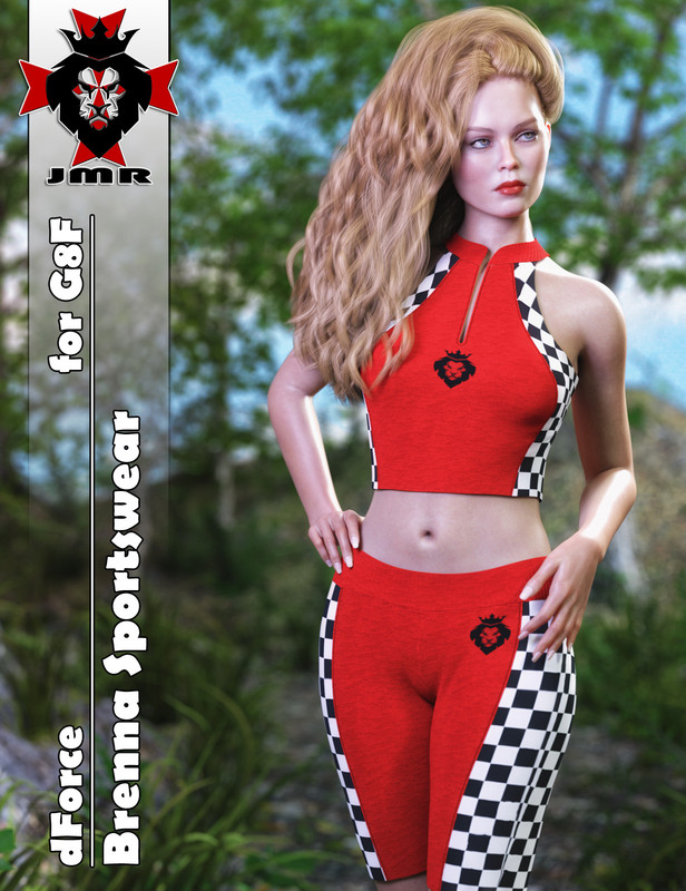 JMR dForce Brenna Sportswear for G8F