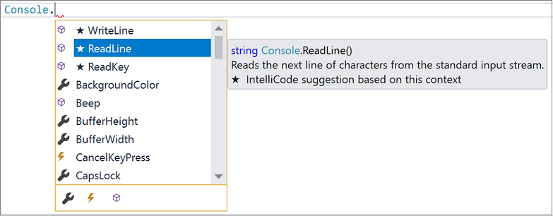 intellicode-intellisense-suggestion