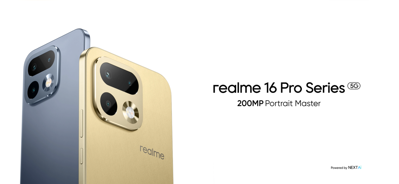 realme 16 Pro 5G Cinematic Smartphone Display Landscape