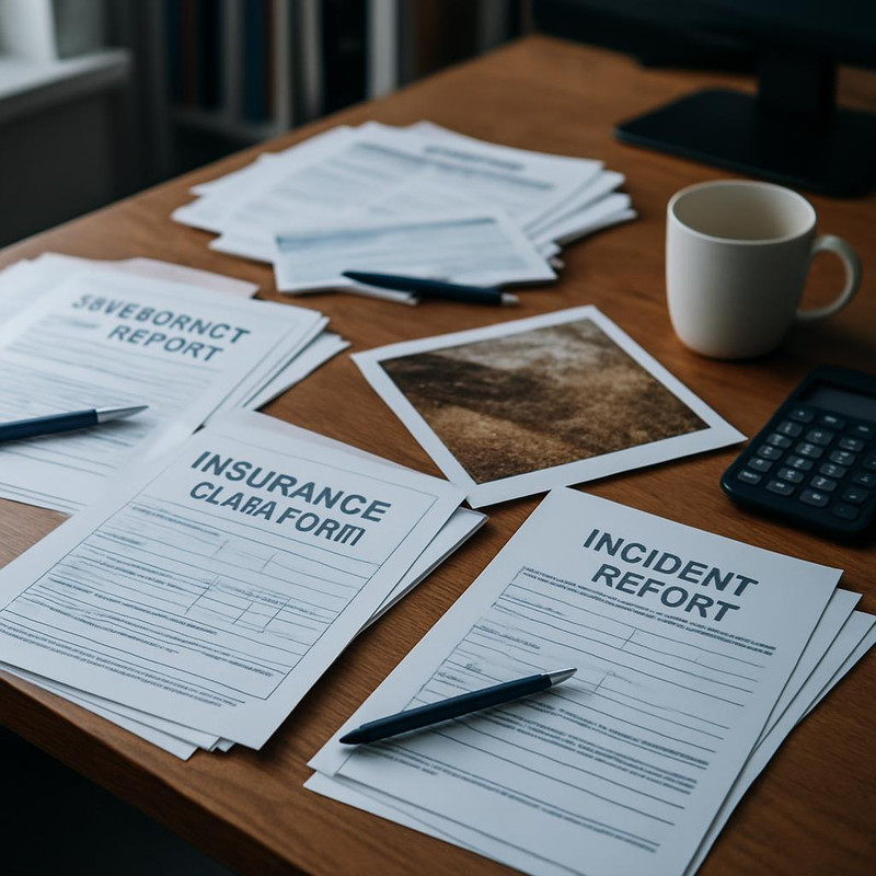 Документы по страховке после повреждения ковра в ЧС