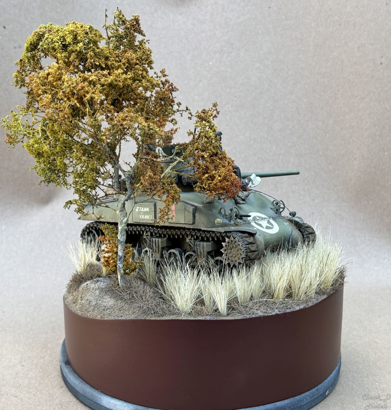 The Pumpkin Spice Sherman, a vignette - Non-LSP Works - Large Scale Planes