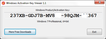 Windows Activation Key Viewer 1.2