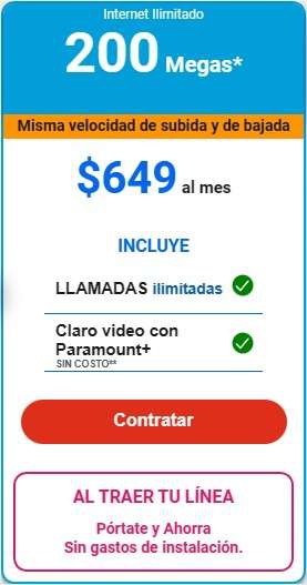 TELMEX: 200 Mb síncronos al portar tu línea con ellos (TELMEX)