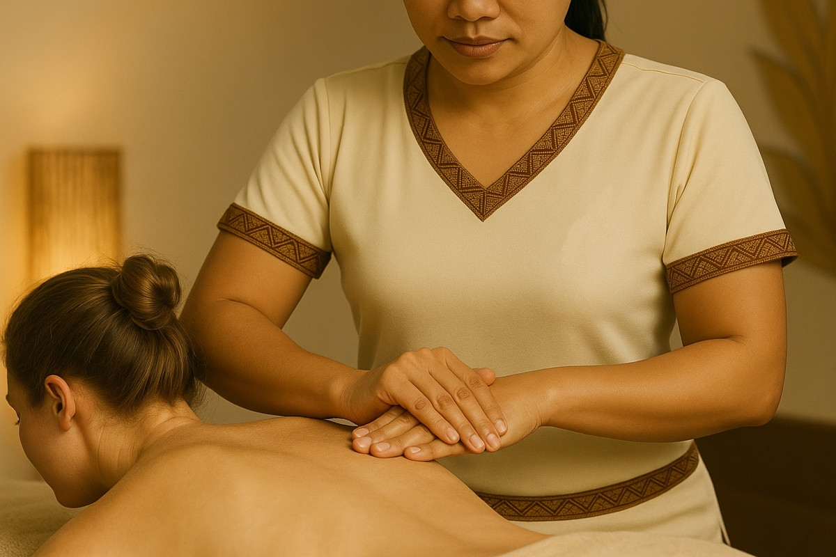 Traditionelle Thaimassage Bild