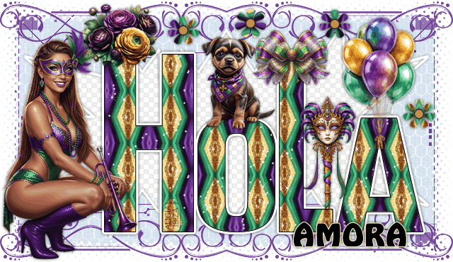 Hola Celebrant Carnaval amora