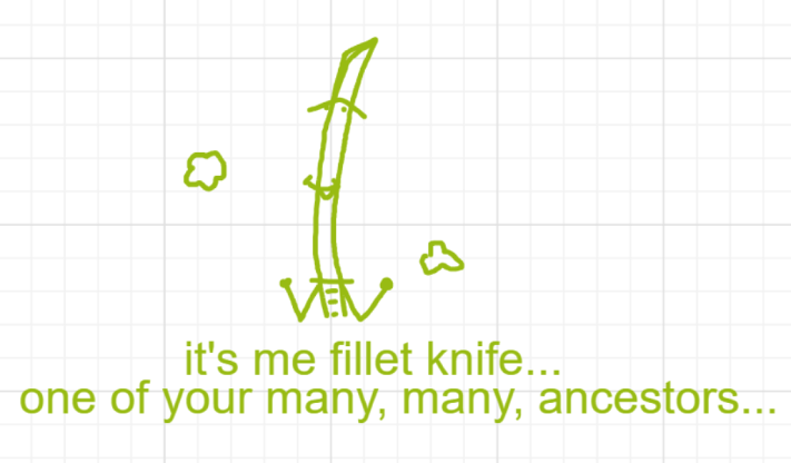 A panel from Chilly, episode two of the Board Boards object show by Furretwalk/WalkingFurret.