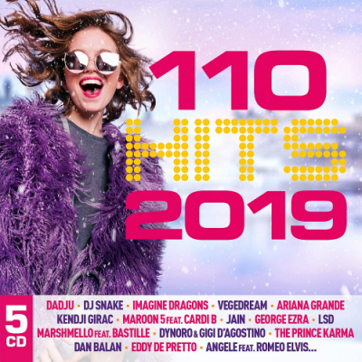VA - 110 Hits 2019 (5CD Multipack)