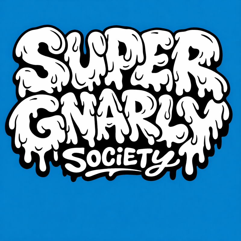 Logo văn bản phong cách hoạt hình