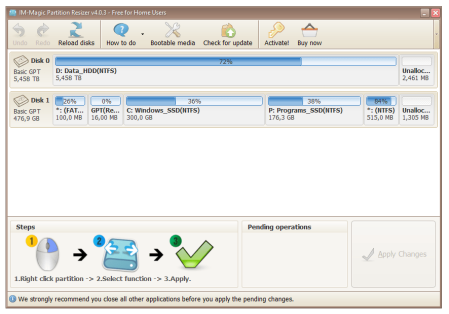 IM-Magic Partition Resizer v4.0.3 Free IM-Magic Partition Resizer v4.0.3 Free